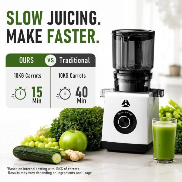 71nfWfEkJ7L._AC_SL1500_.jpg AAOBOSI 3-in-1 Cold Press Juicer, 165mm Wide Feed Chute for Whole Fruits
