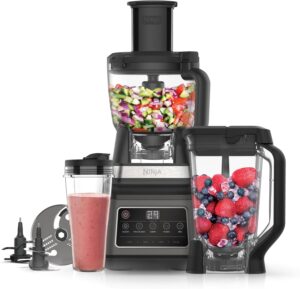 Ninja 3-in-1 Food Processor & Blender with Auto-iQ