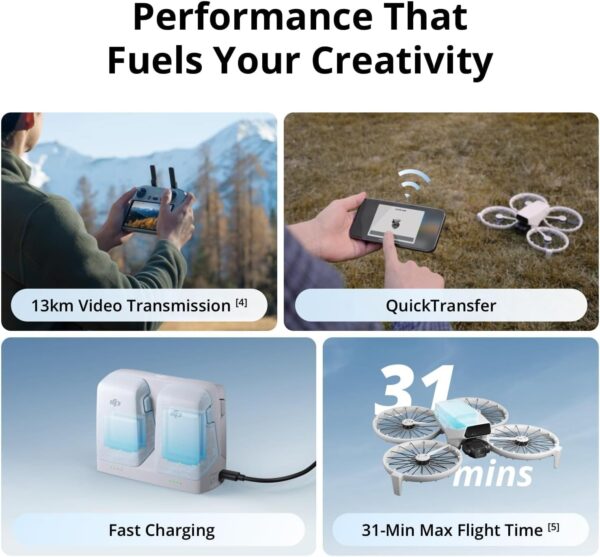 71pGw9dIqkL._AC_SL1500_.jpg DJI Flip With RC 2 Screen Remote Controller, Under 249 g