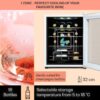 71qx4a8jyfL._AC_SL1500_.jpg Klarstein Shiraz Wine Cooler White – 16 Bottles