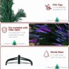 71r9l-WcytL._AC_SL1500_.jpg 6ft Fibre Optic Christmas Tree Indoor Xmas Decoration, Green
