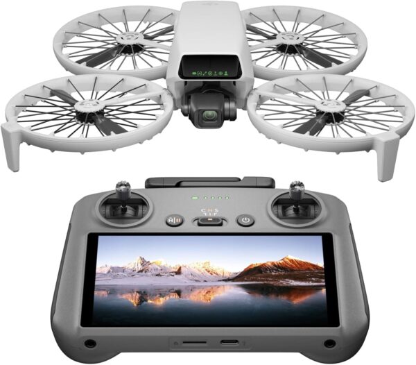 71rkUD2Jd3L._AC_SL1500_.jpg DJI Flip With RC 2 Screen Remote Controller, Under 249 g