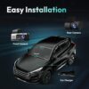 BOTSLAB 4K Dash Cam Front and Rear, with Hardwire Kit, STARVIS, 64 GB Card