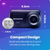 Nextbase 222XR Front and Rear Dash Cam with 1080p Full HD Front Camera