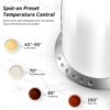 ASCOT Electric Kettle with 5 Variable Presets