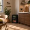 Cookology 70L Under-Counter Drinks Fridge - Beer & Wine Storage - Black [Energy Class F]