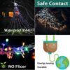 71uCEYrufL._AC_SL1500_.jpg Kwaiffeo Christmas Decorations Outside, 12.6FT 350 LED 8 Modes Star Christmas Lights Outdoor