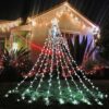 71uLGSVcBAL._AC_SL1000_.jpg Kwaiffeo Christmas Decorations Outside, 12.6FT 350 LED 8 Modes Star Christmas Lights Outdoor