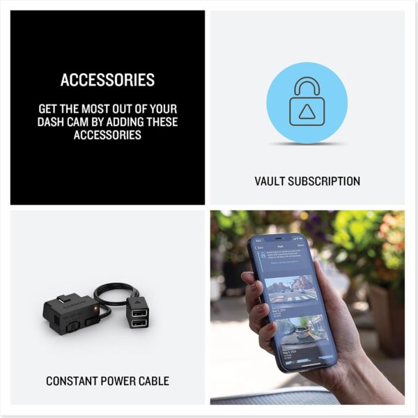 Garmin Dash Cam Mini 3, ultracompact Dash Cam
