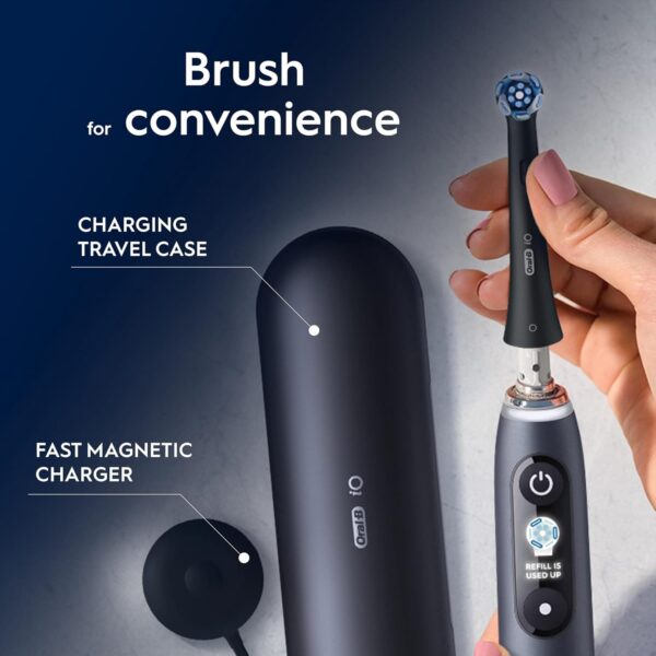 Oral-B iO9 Electric Toothbrush for Adults, Black