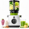 71x0SqguSoL._AC_SL1500_.jpg AAOBOSI 3-in-1 Cold Press Juicer, 165mm Wide Feed Chute for Whole Fruits