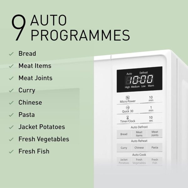 71x2HiopGgL._AC_SL1500_.jpg Panasonic NN- Compact Microwave-E27JWMBBQ, White