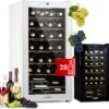 71zIlCnksZL._AC_SL1500_-1.jpg Klarstein Shiraz Wine Cooler White – 28 Bottles