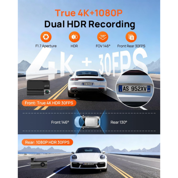 8-15.png 70mai 4K Dash Cam Front and Rear A810S, 4K+1080P Dual STARVIS 2, HDR Car Dash Cam with Night Vision