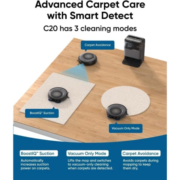 8-30.jpg eufy Omni C20, Robot Vacuum Cleaner with Mop, All-in-One Station