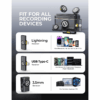 8-6-1.png Hollyland Lark M2 Wireless Lavalier Microphone (2TX+3RX) Compatible with Camera