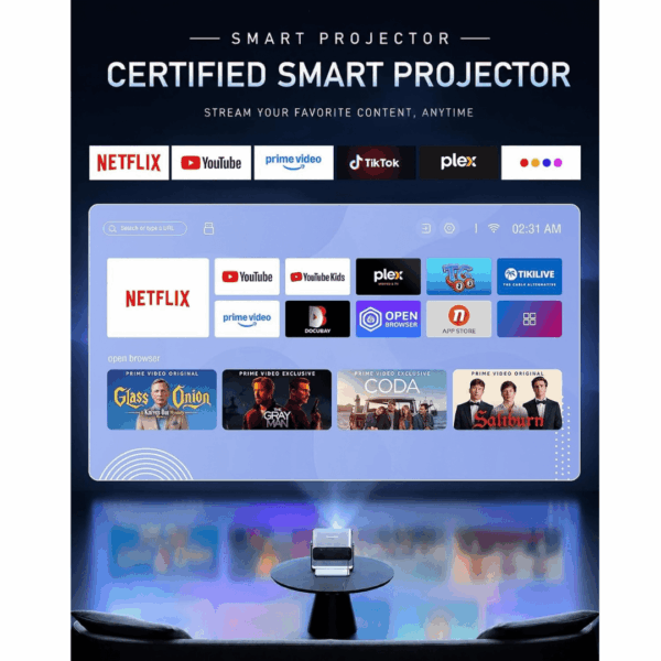 8.png XuanPad 2000ANSI Grey Smart Projector 4K