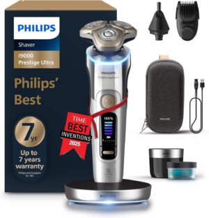Philips Shaver i9000 Prestige Ultra, Wet & Dry Electric Shaver