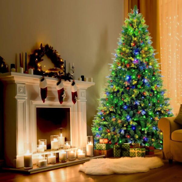 811UHMa-TfL._AC_SL1500_.jpg 360° Rotating Prelit Christmas Tree 7ft - Musical Artificial Christmas Tree with Remote Control