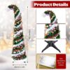 5 Ft Pop Up Christmas Tree with 16.5 Ft String Lights