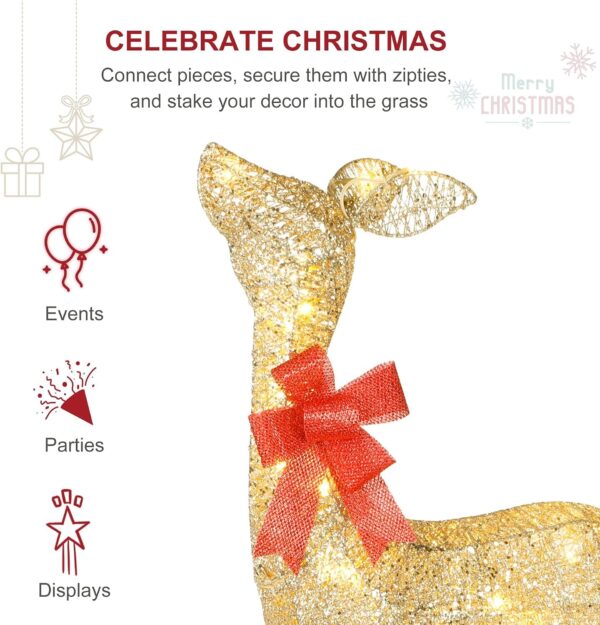 816bAK8SxUL._AC_SL1500_.jpg HOYECHI Lighted Christmas Decoration Deer 3 Piece