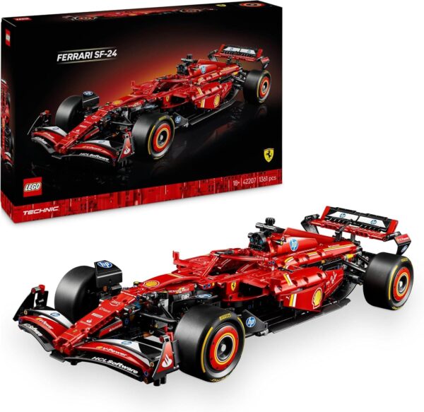 816u44IYSGL._AC_SL1500_.jpg LEGO Technic Ferrari SF-24 F1 Car 42207