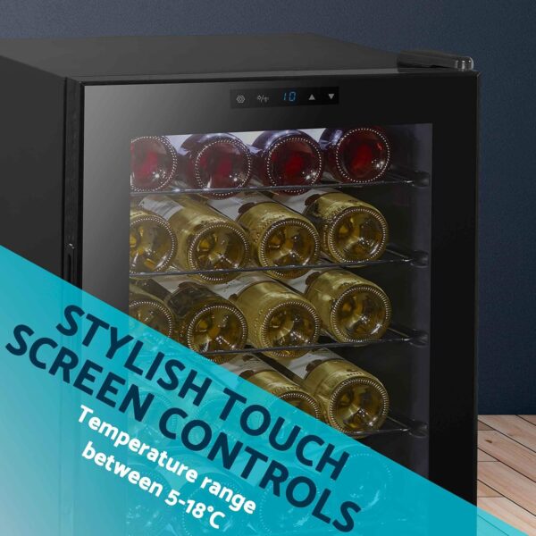 817b2-2PBsL._AC_SL1500_.jpg Dellonda Baridi 28 Bottle Wine Fridge with