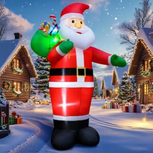 14FT Christmas Inflatable Santa Claus Outdoor Decorations