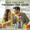 AMZCHEF Cold Press Juicer, Slow Masticating Juicer, 145mm Wide Chute
