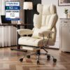 81DX2-fAb3L._AC_SL1500_.jpg Efomao Desk Office Chair, Big and Tall PU Leather Ergonomic Office Chair