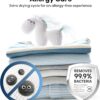 81E9xWBbGDL._AC_SL1500_.jpg Hisense DH1Q802BW2 60cm Freestanding 8 KG Heatpump Front Load Tumble Dryer