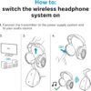 81F8kMNQiL._AC_.jpg Sennheiser RS 120-W On-Ear Wireless Headphones for Crystal-clear TV Listening with 3 Sound Modes, Lightweight Design, Easy Volume Control, 60 m Range and Convenient Transmitter/Charger Combo - Black