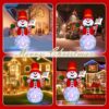 81FozhhoE4L._AC_SL1500_.jpg 8FT Christmas Inflatable Outdoor Decoration Snowman