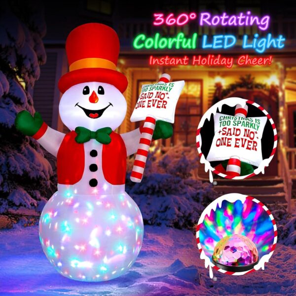 81HKtJxxzL._AC_SL1500_.jpg 8FT Christmas Inflatable Outdoor Decoration Snowman