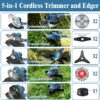 81Iam7FYjBL._AC_SL1500_.jpg Cordless Strimmer, Garden Strimmer Cordless with Weed Brush and 2 x 4.0Ah Battery