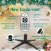81IwsYr5hgL._AC_SL1500_.jpg 360° Rotating Prelit Christmas Tree 7ft - Musical Artificial Christmas Tree with Remote Control