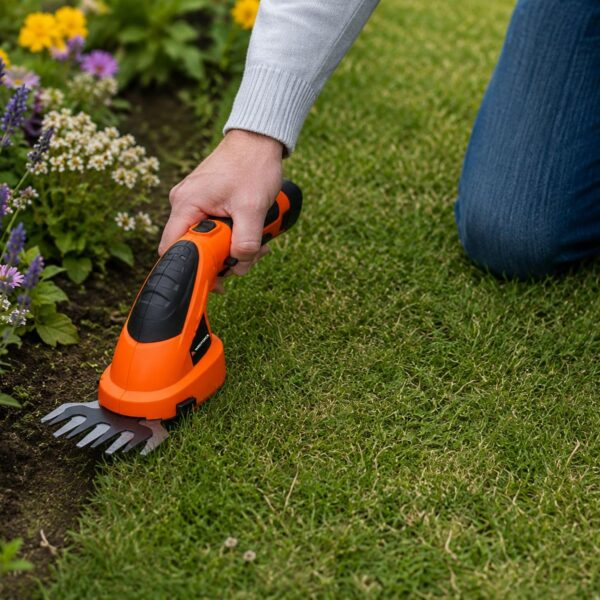 81KqsamPh8L._AC_SL1500_.jpg Yard Force 7.2V Cordless Edging Grass & Hedge Shear Set with Li-Ion battery and Charger - LH A17