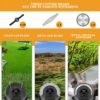 81MBCjiqQrL._AC_SL1500_.jpg 21V Cordless Strimmer, Telescopic Lightweight Grass Trimmer with 6xMetal Blades & 10xPlastic Blades