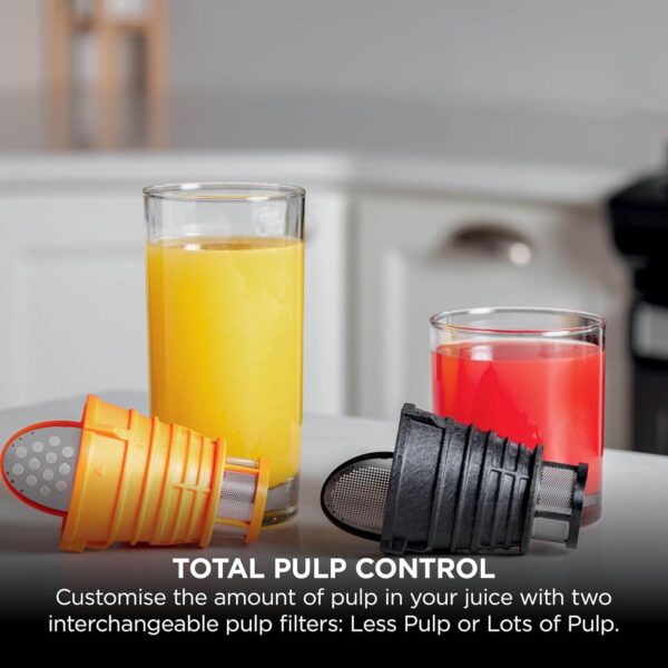 Ninja Cold Press Juicer Machine with Jug & Pulp Container