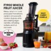 81PhVSLQDAL._AC_SL1500_.jpg Fridja f1900 Cold Press Juicer, 240W Slow Juicer, 78mm Chute, BPA-Free