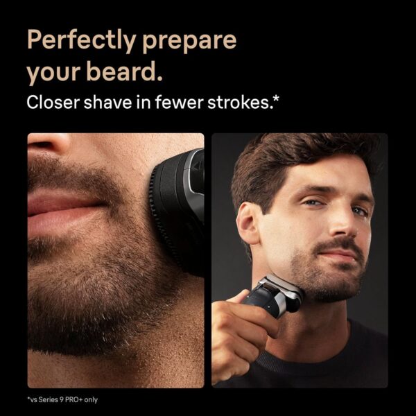 81Pj6oJUfaL._AC_SL1500_.jpg Braun Series 9 PRO+ Electric Shaver for Men, Black, 9690CCE