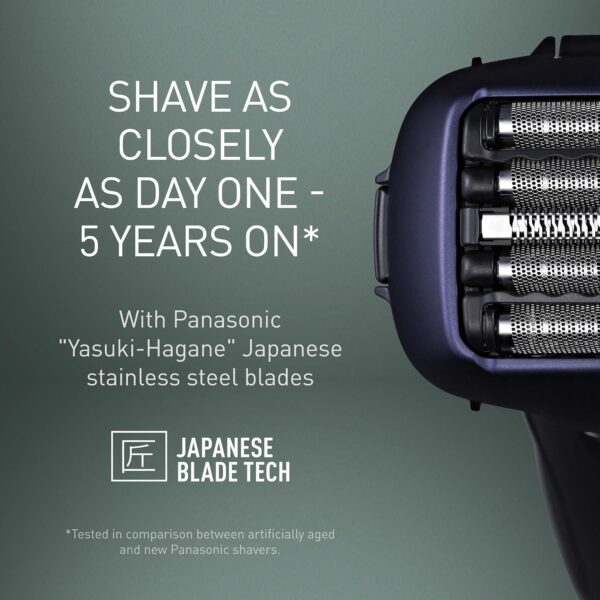 81Pz5AfiHL._AC_SL1500_.jpg Panasonic Series 800 ES-LV67 , 5-Blade Wet & Dry Electric Shaver For Men