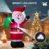 81Q4UziFHL._AC_SL1500_.jpg 6FT Christmas Inflatable Santa Outdoor Decoration with LED Lights