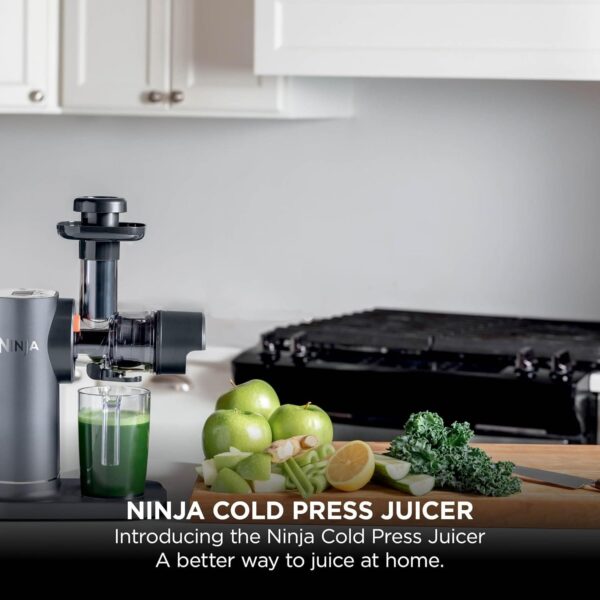 Ninja Cold Press Juicer Machine with Jug & Pulp Container