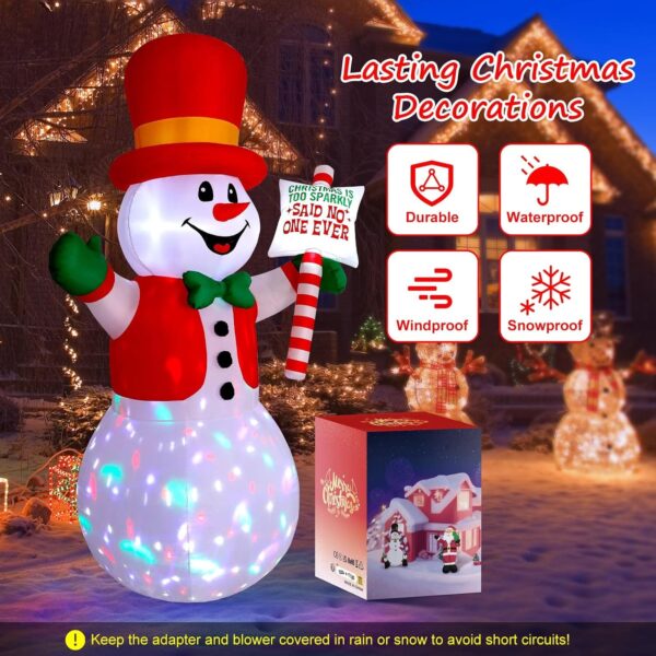 81RfTFsWNL._AC_SL1500_.jpg 8FT Christmas Inflatable Outdoor Decoration Snowman