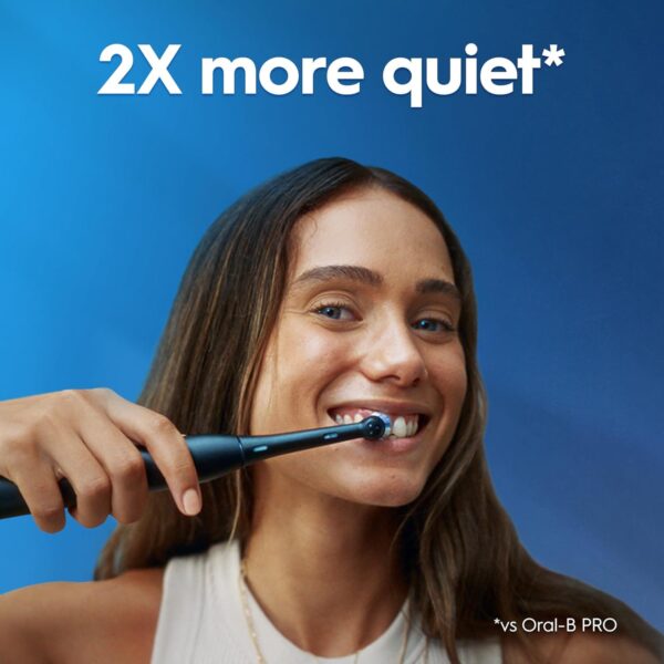 81S13GIni2L._AC_SL1500_.jpg Oral-B iO2 Duo Electric Toothbrushes, 2 Handles, Night Black and Calm Pink