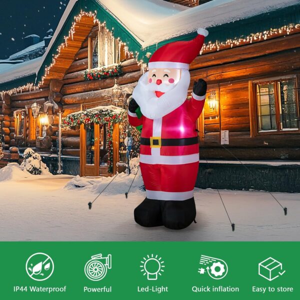 81TkOzyXZL._AC_SL1500_.jpg 6FT Christmas Inflatable Santa Outdoor Decoration with LED Lights