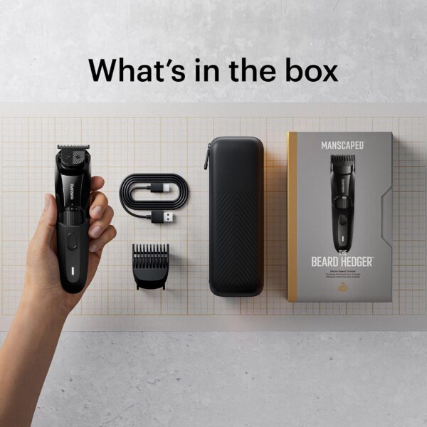 81U5pBMVRpL._AC_SL1500_.jpg MANSCAPED® The Beard Hedger® Premium Men's Beard Trimmer