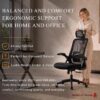 Realm of Thrones Mesh Ergonomic Office Chair, Back Support and Long Hours