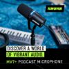 81Xqo18remL._AC_SL1500_.jpg Shure MV7+ USB-C & XLR Podcast Dynamic Mic with Stand - Black
